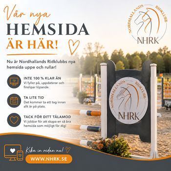 Vår nya hemsida är uppe och rullar!